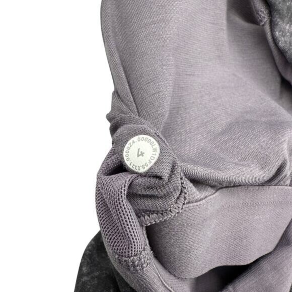 LULULEMON Invigorate Training Tank Top 4 Denim Wash Print Dusky Lavender Black - Picture 6 of 6